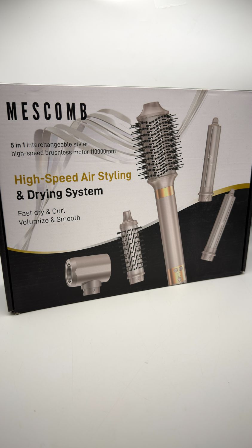 MESCOMB Air Styler 5 w 1 z owalną szczotką susząco-modelującą