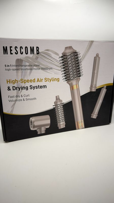 MESCOMB Air Styler 5 w 1 z owalną szczotką susząco-modelującą