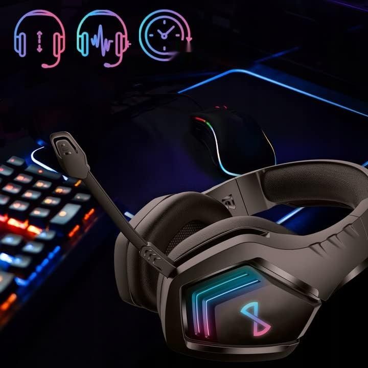 FOREVER GHS-700 – Bezprzewodowy zestaw słuchawkowy gamingowy Bluetooth 5.1 z mikrofonem