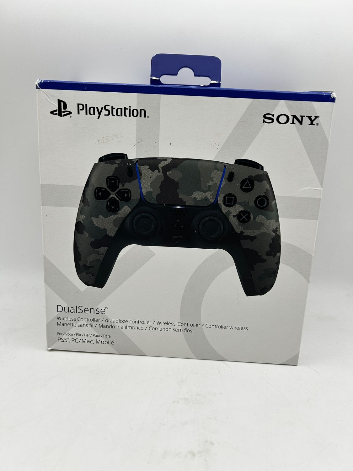 Sony DualSense Wireless Controller PS5 - Grey Camo