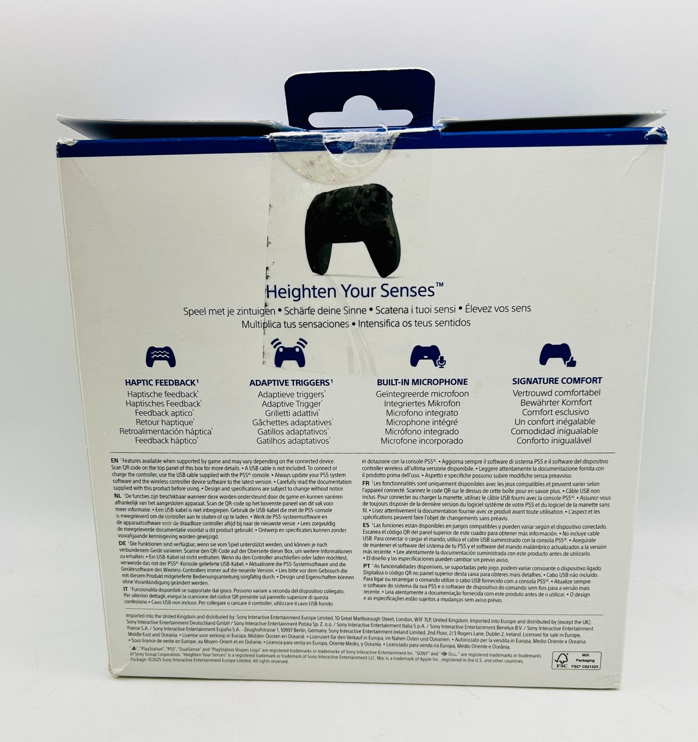 Sony DualSense Wireless Controller PS5 - Grey Camo