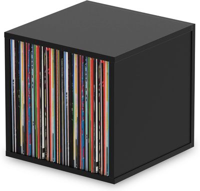 Glorious Record Box 110 (Czarny) – Pojemnik na winyle
