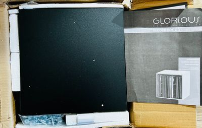 Glorious Record Box 110 (Czarny) – Pojemnik na winyle