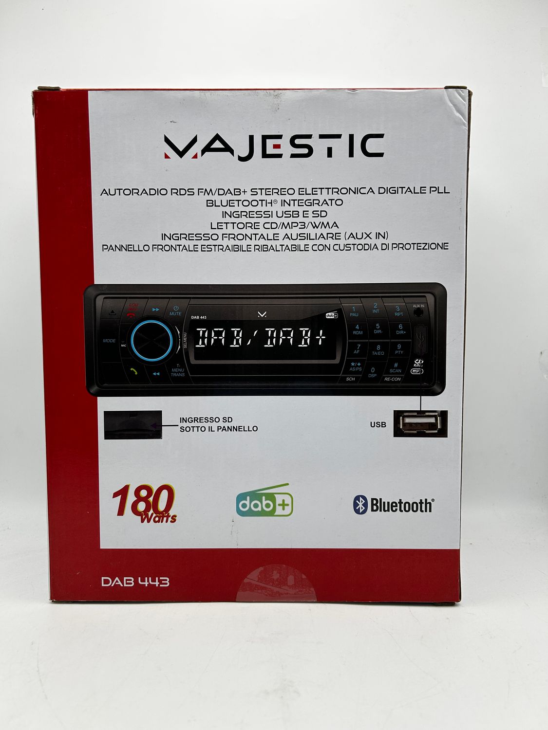 Radio samochodowe Majestic DAB443