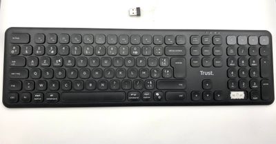 Bezprzewodowa klawiatura Trust Vaiya Bluetooth + 2,4 GHz AZERTY francs