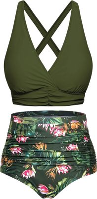 Costume da bagno dwuczęściowy SVANCO – top bikini krzyżowany