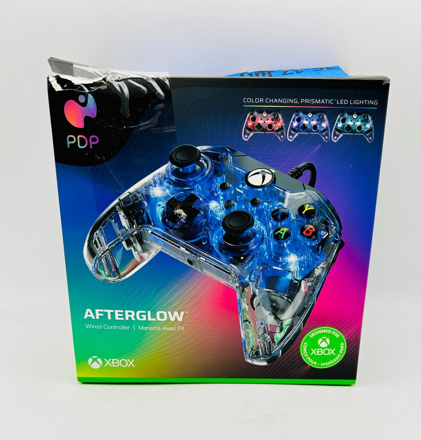 Przewodowy kontroler do gier PDP Afterglow LED