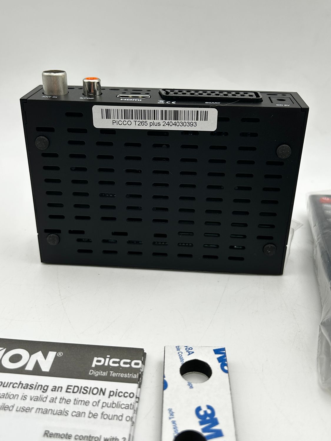 Dekoder EDISION PICCO T265 plus 2024 DVB-T2 Full HD H.265 HEVC