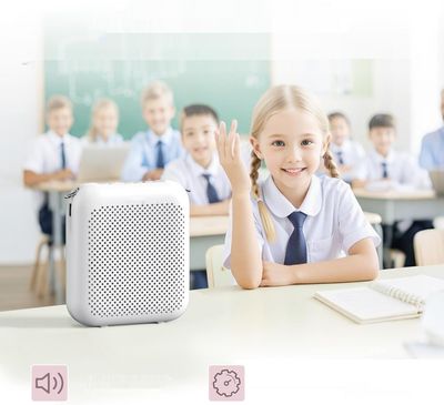 Norwii S358 – przenośny wzmacniacz głosu z mikrofonem przewodowym (2000 mAh, USB‑C)