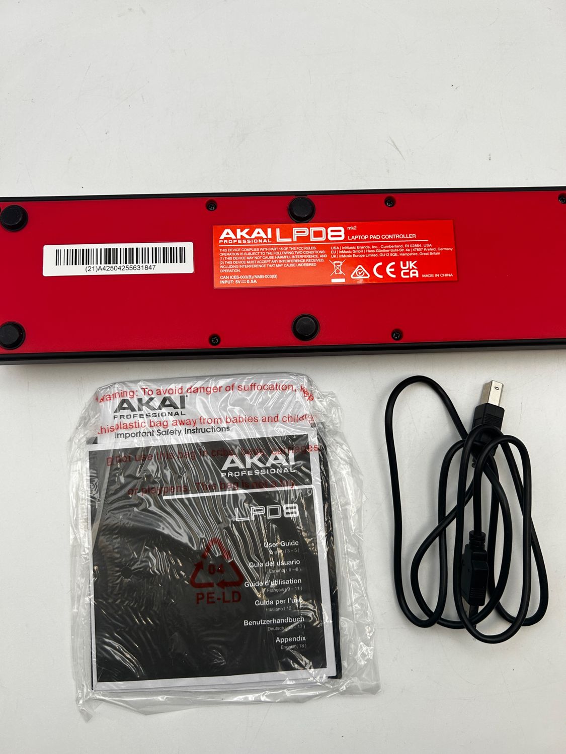 Akai Professional LPD8 MK2 – kontroler USB MIDI