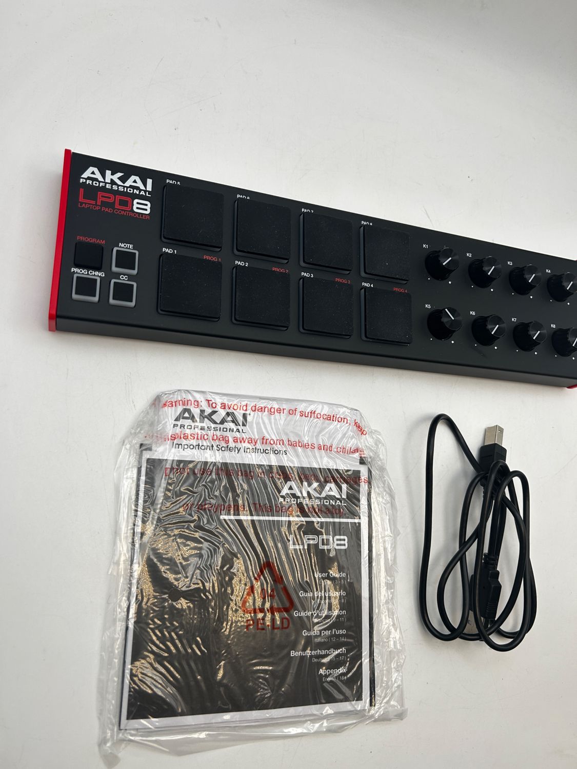 Akai Professional LPD8 MK2 – kontroler USB MIDI