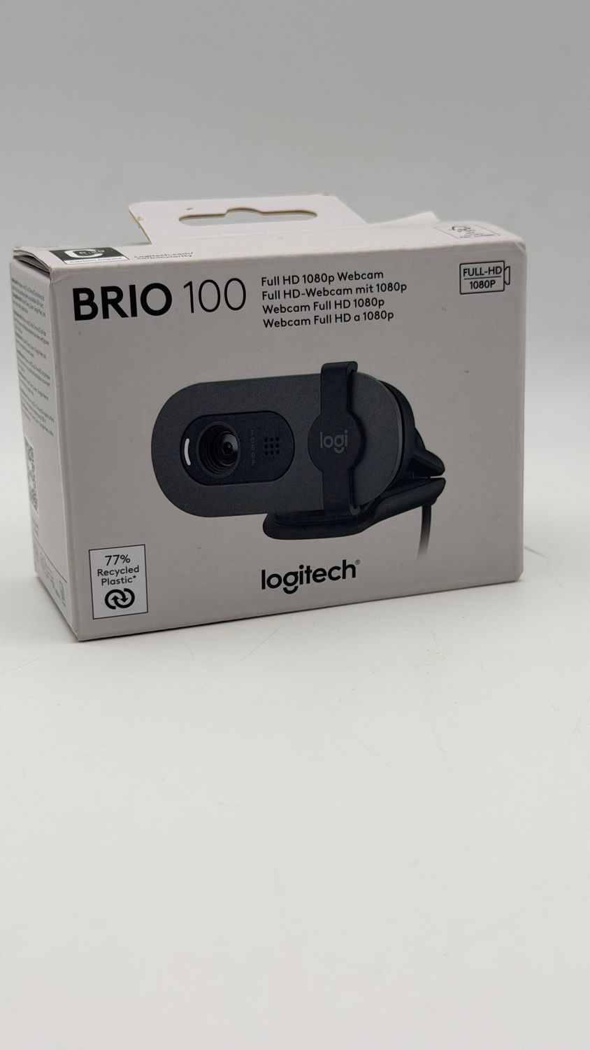 Kamera internetowa Logitech Brio 100 Full HD do spotkań/streamingu
