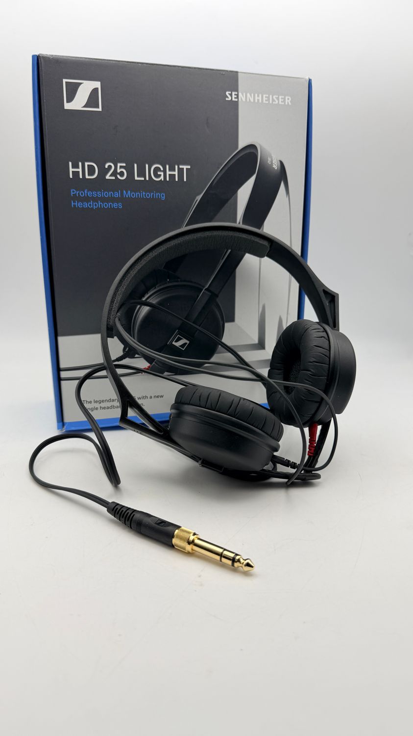 Sennheiser HD 25 Light – uszkodzone słuchawki DJ-skie nauszne