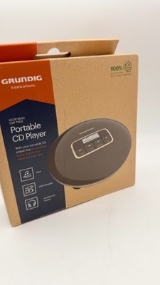 Grundig GCDP 8500 – przenośny odtwarzacz CD czarny/srebrny