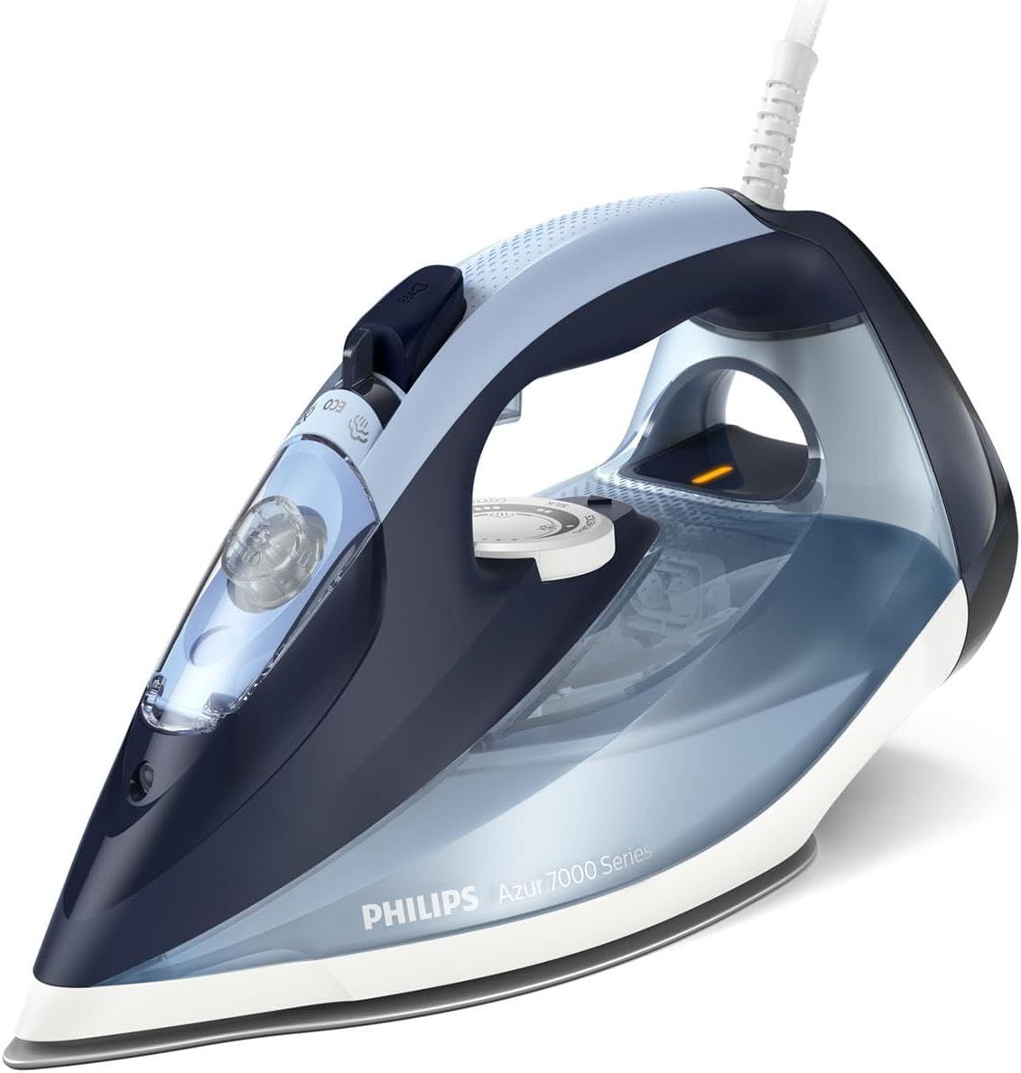 Philips Żelazko parowe seria 7000, niebieskie, 2800 W