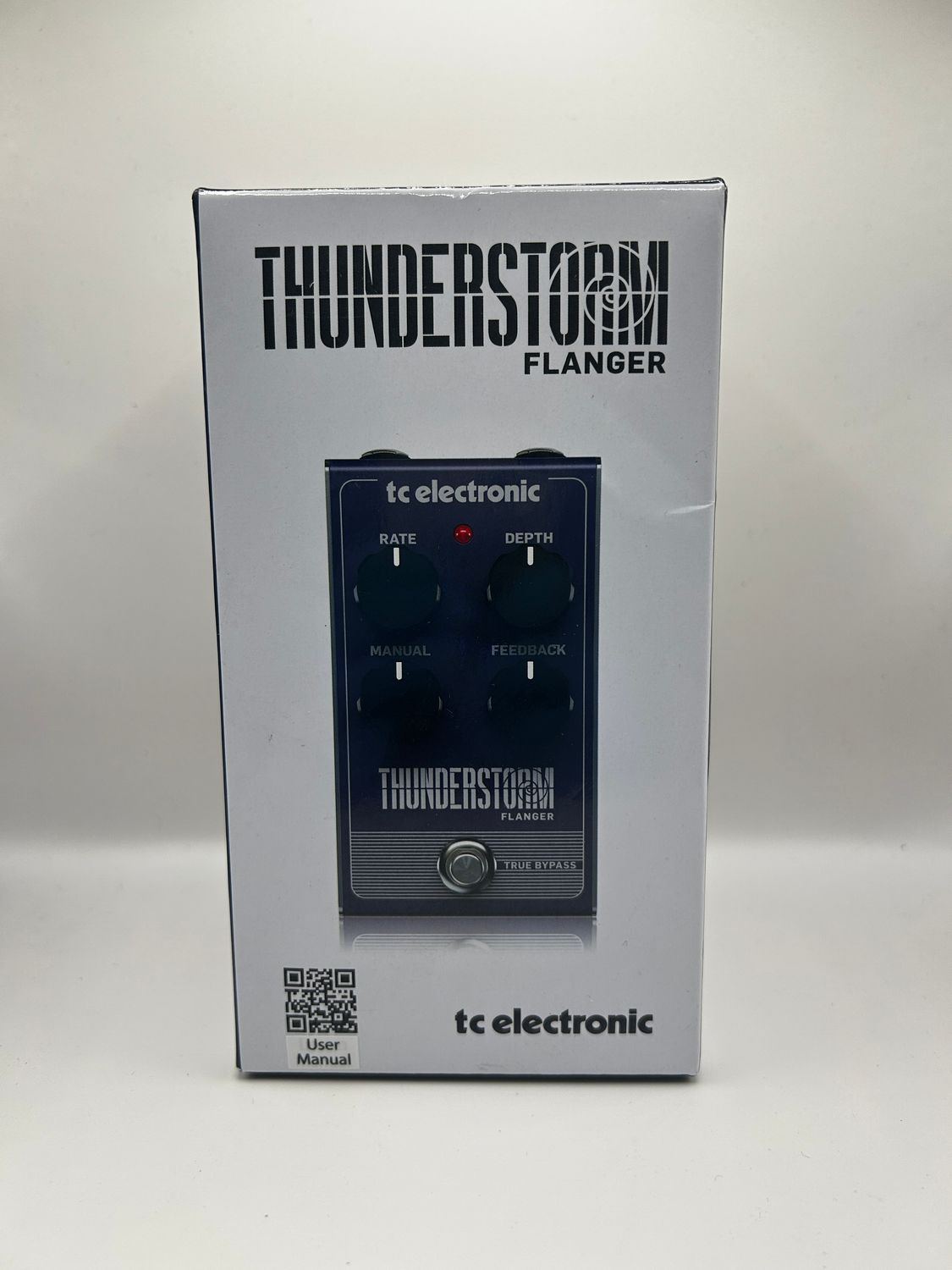 TC Electronic THUNDERSTORM FLANGER w stylu vintage z całkowicie analog