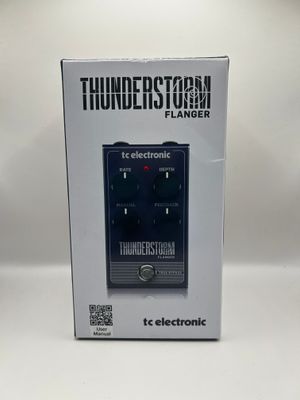 TC Electronic THUNDERSTORM FLANGER w stylu vintage z całkowicie analog