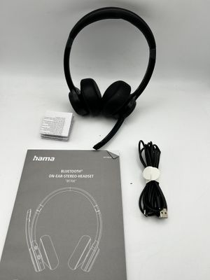 Hama Bluetooth BT700 – bezprzewodowe słuchawki do PC i telefonu, czarne