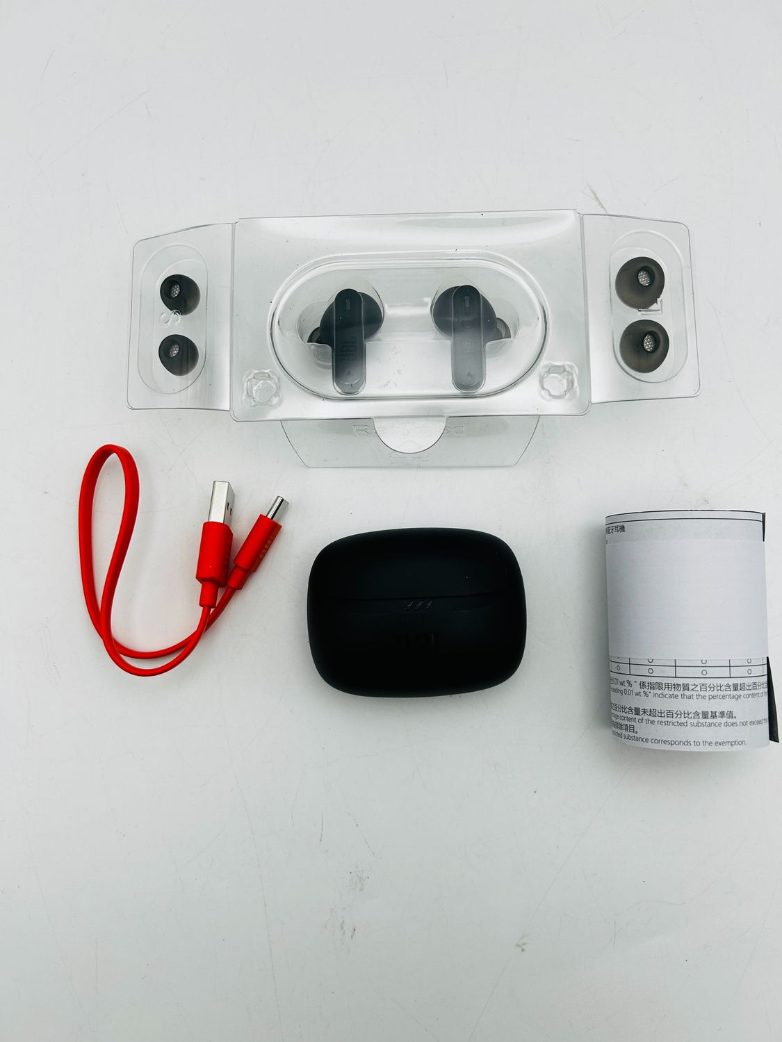 JBL Tune Beam 2, słuchawki z redukcją szumów, czarne