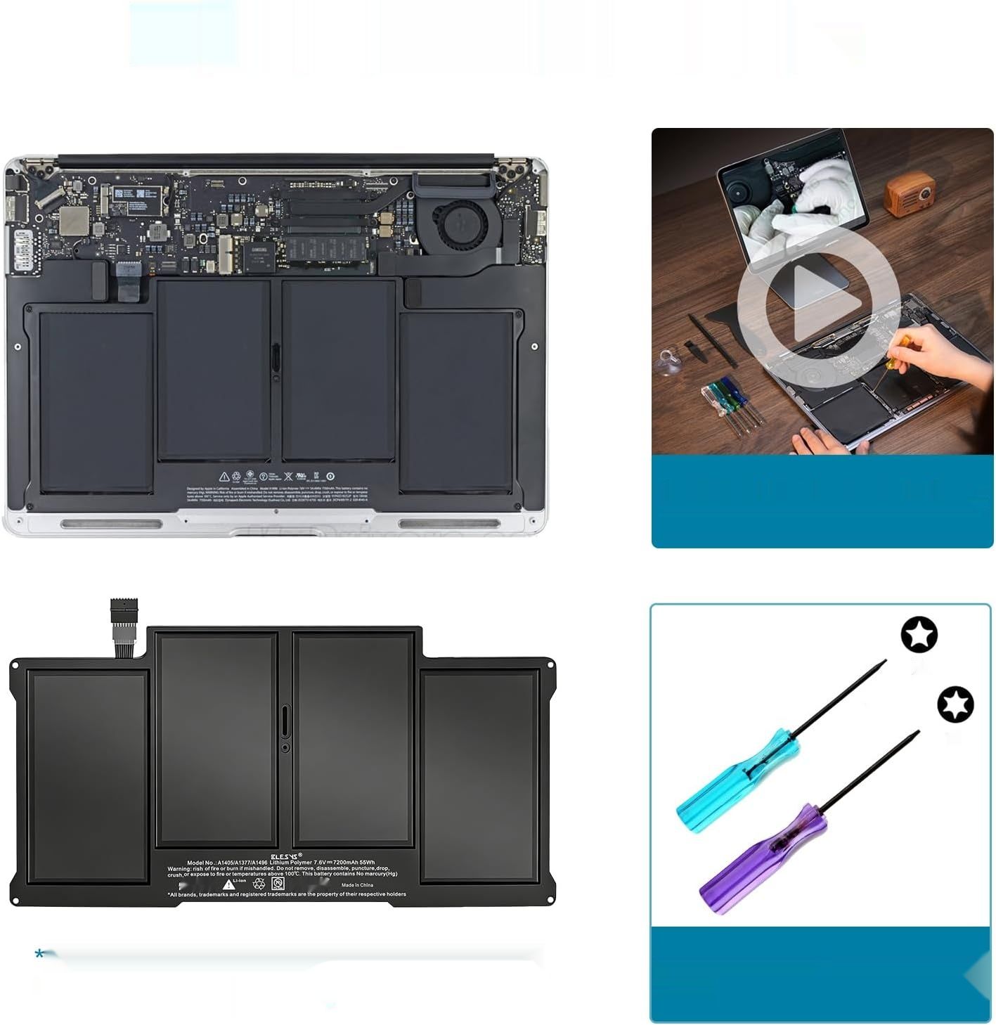 Akumulator BLESYS A1466/A1369 do MacBook Air 13"