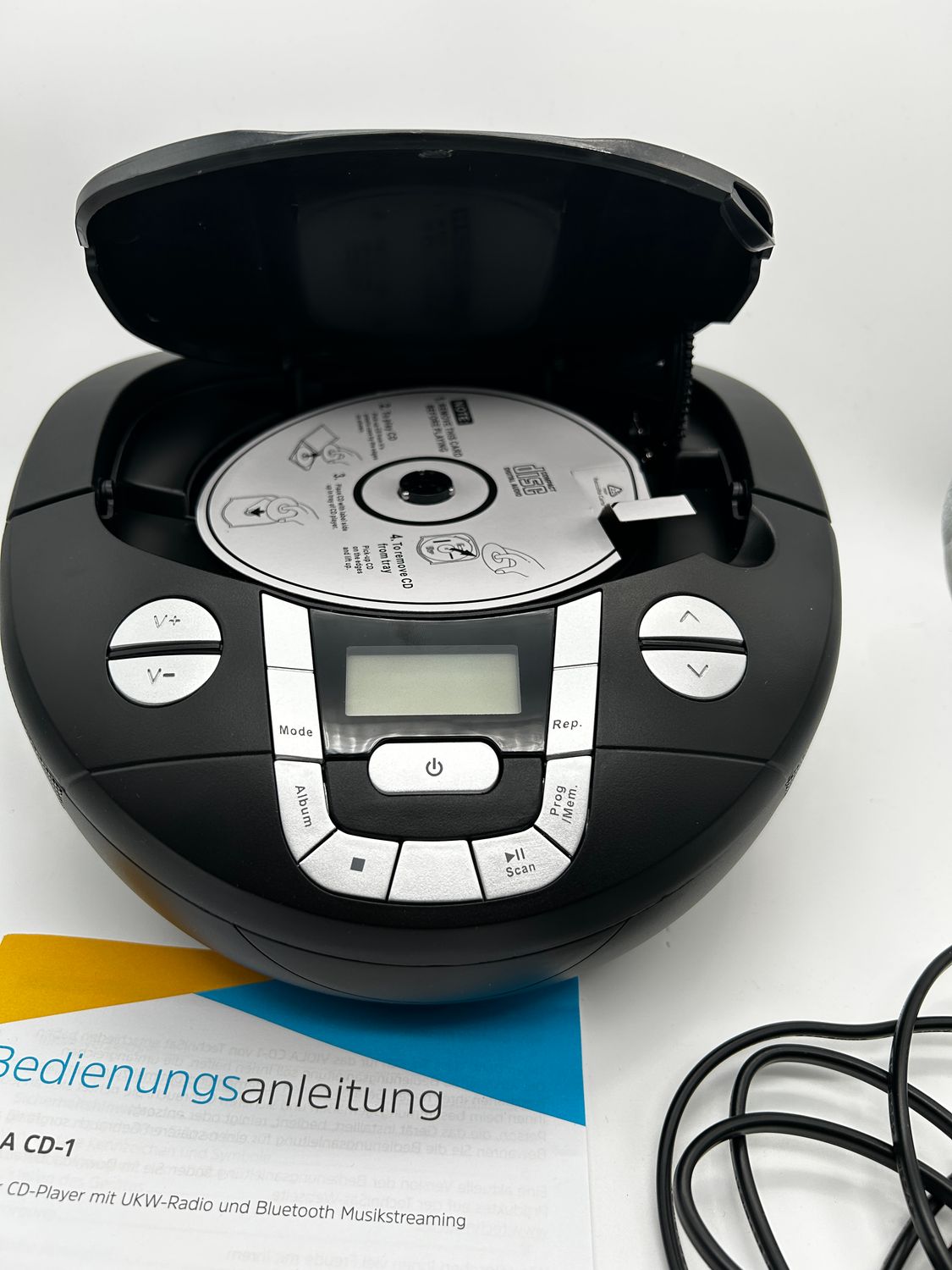 TechniSat VIOLA CD-1 – przenośny stereofoniczny odtwarzacz CD