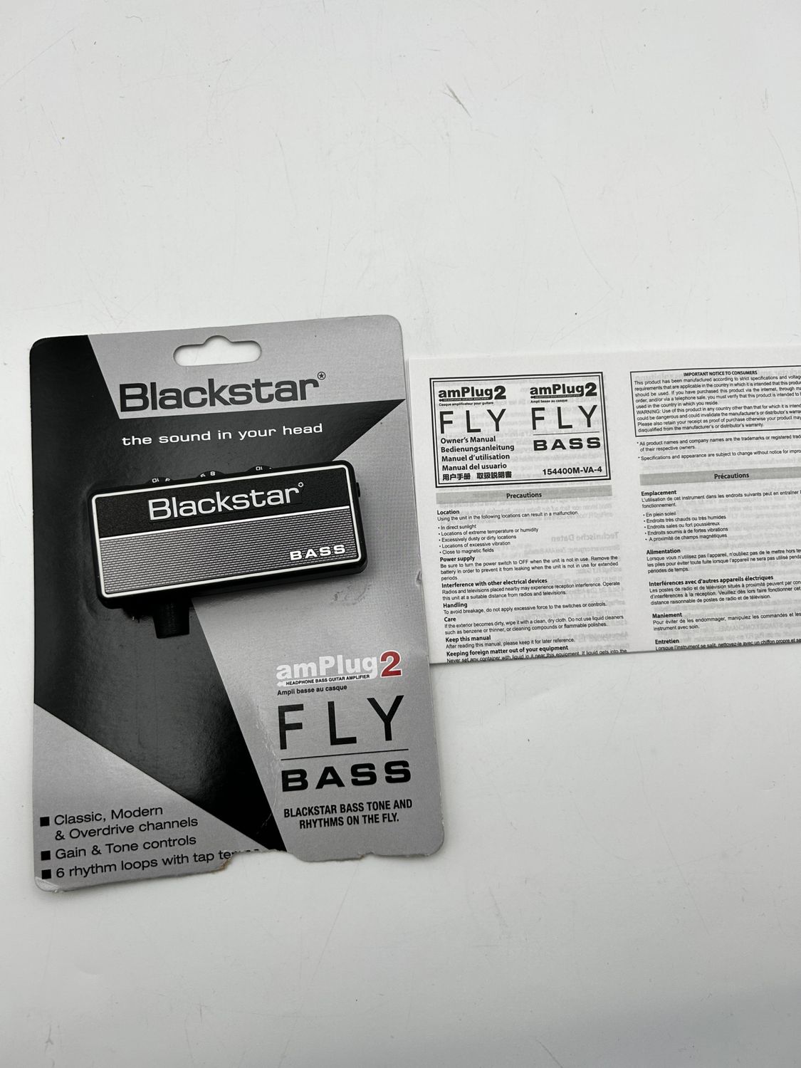 BLACKSTAR AMPLUG FLY BASS Symulator wzmacniacza, czarny (624325)