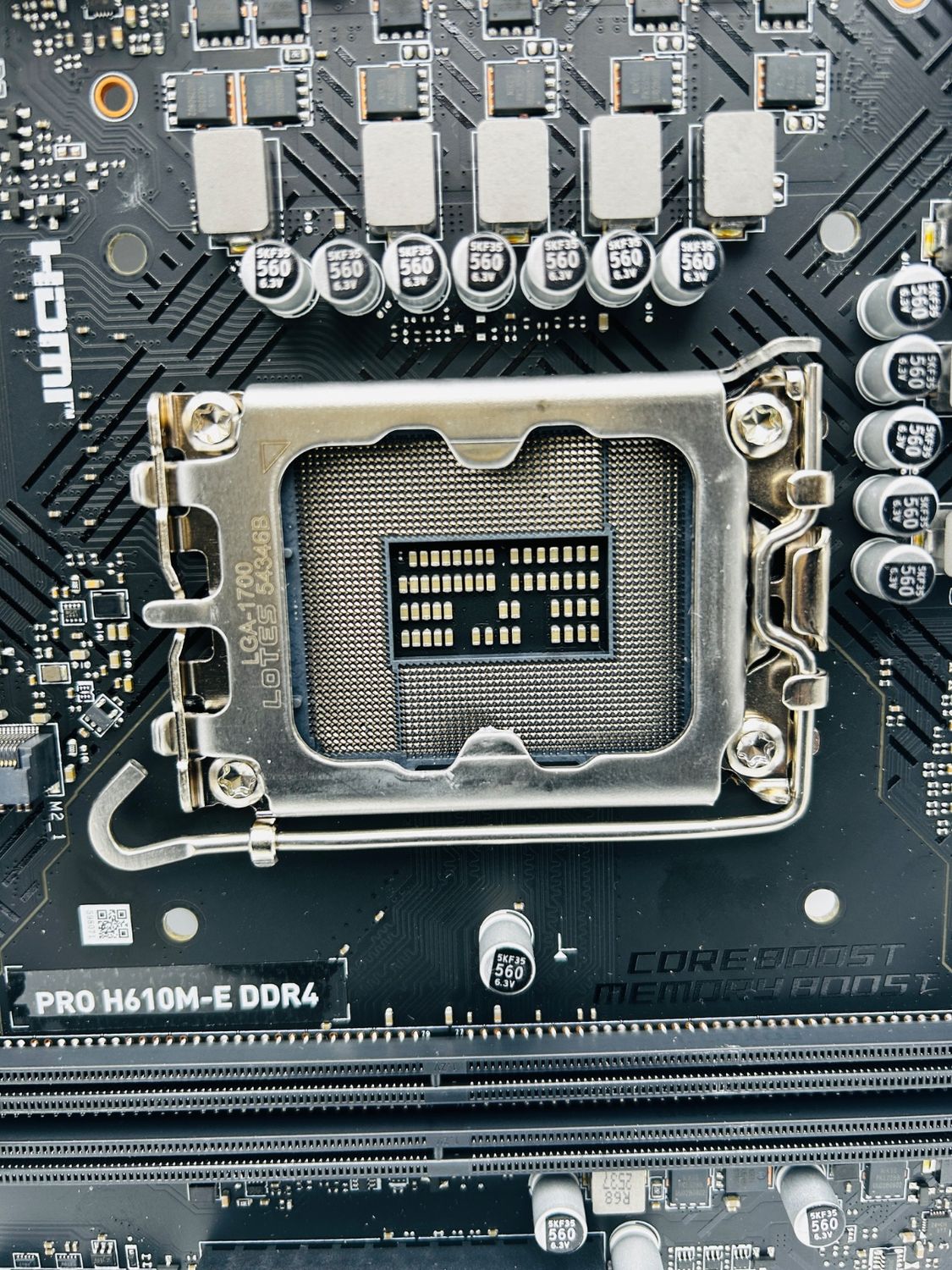 PRO H610M-E DDR4
