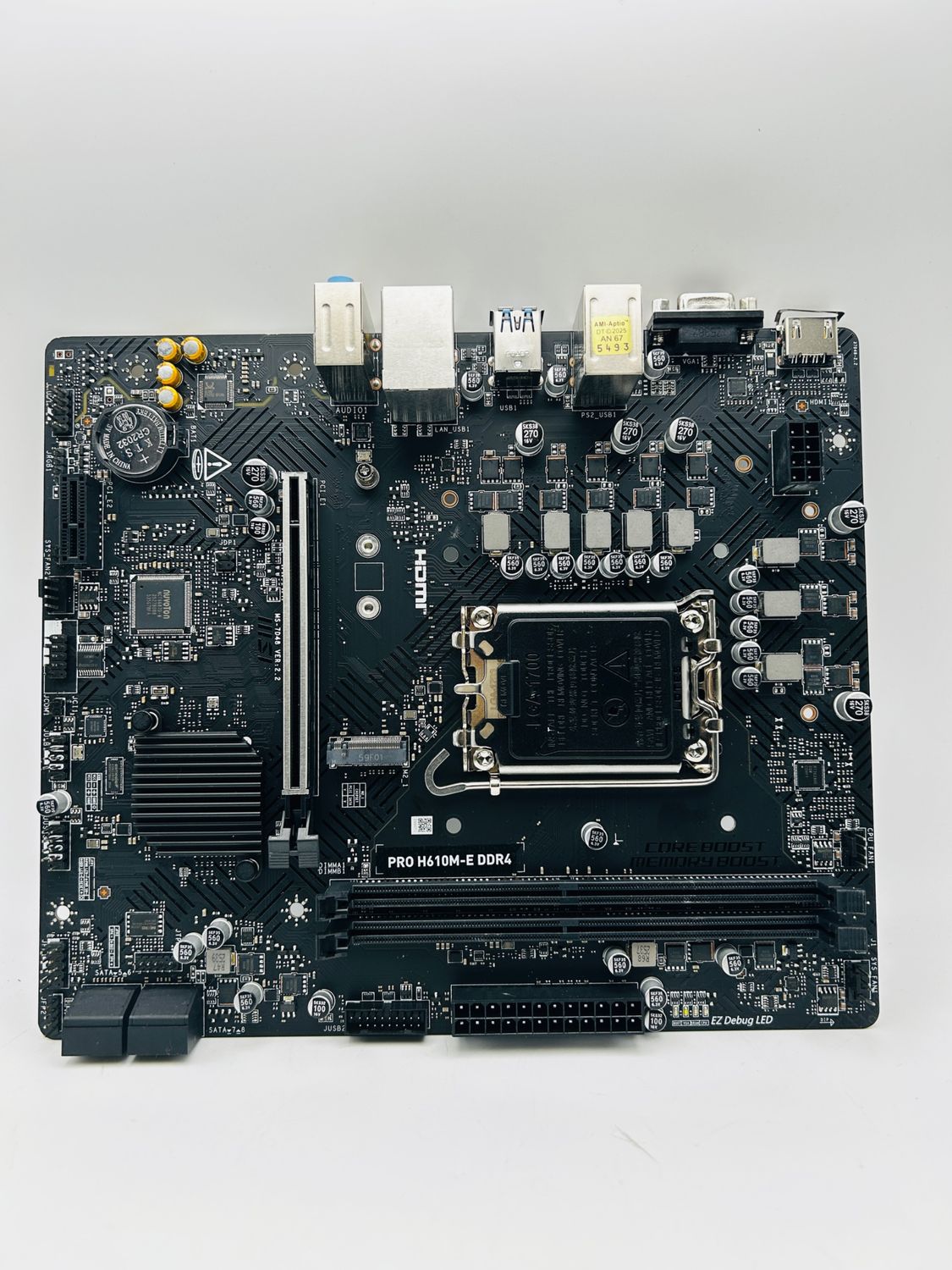 PRO H610M-E DDR4