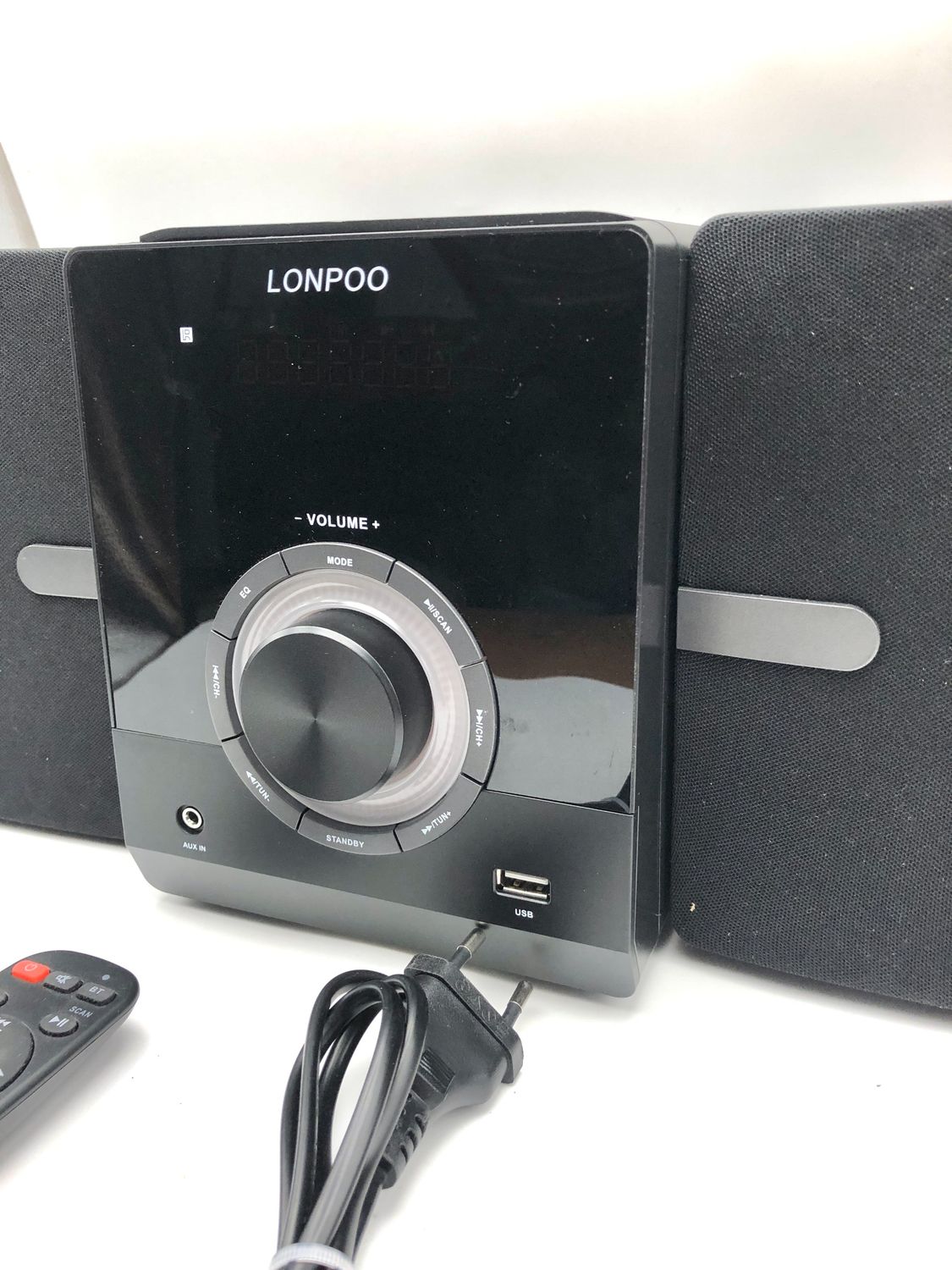 Domowy system stereo Micro HiFi, kompaktowy, z odtwarzaczem CD, Bluet