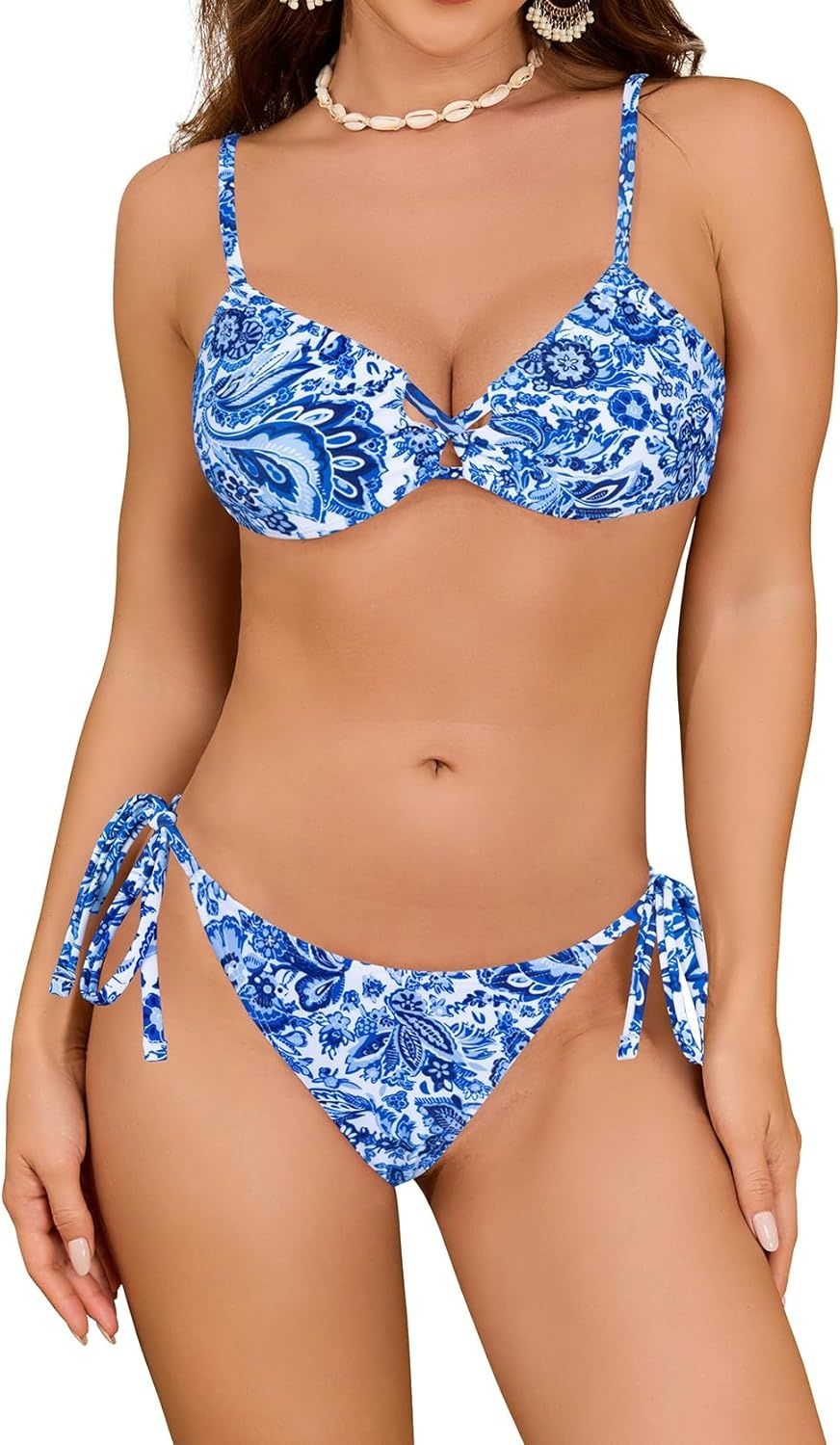 SHEKINI damski dwuczęściowy kostium bikini