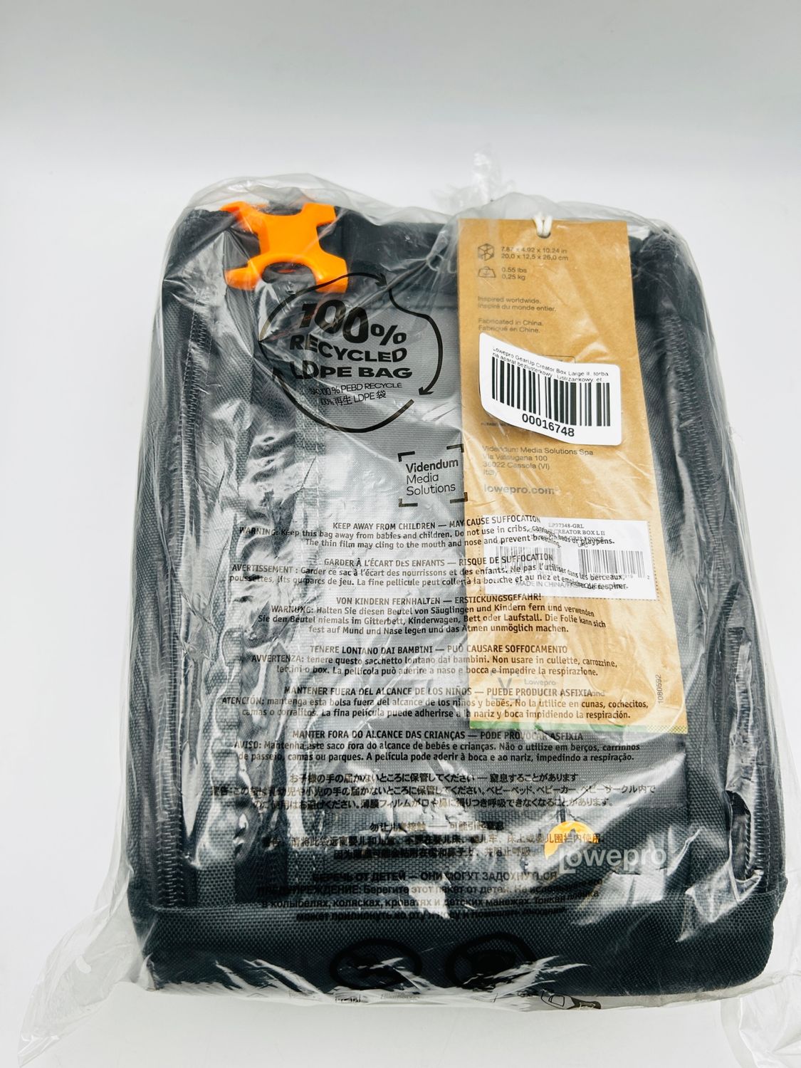 Lowepro GearUp Creator Box Large II, torba na aparat, szary