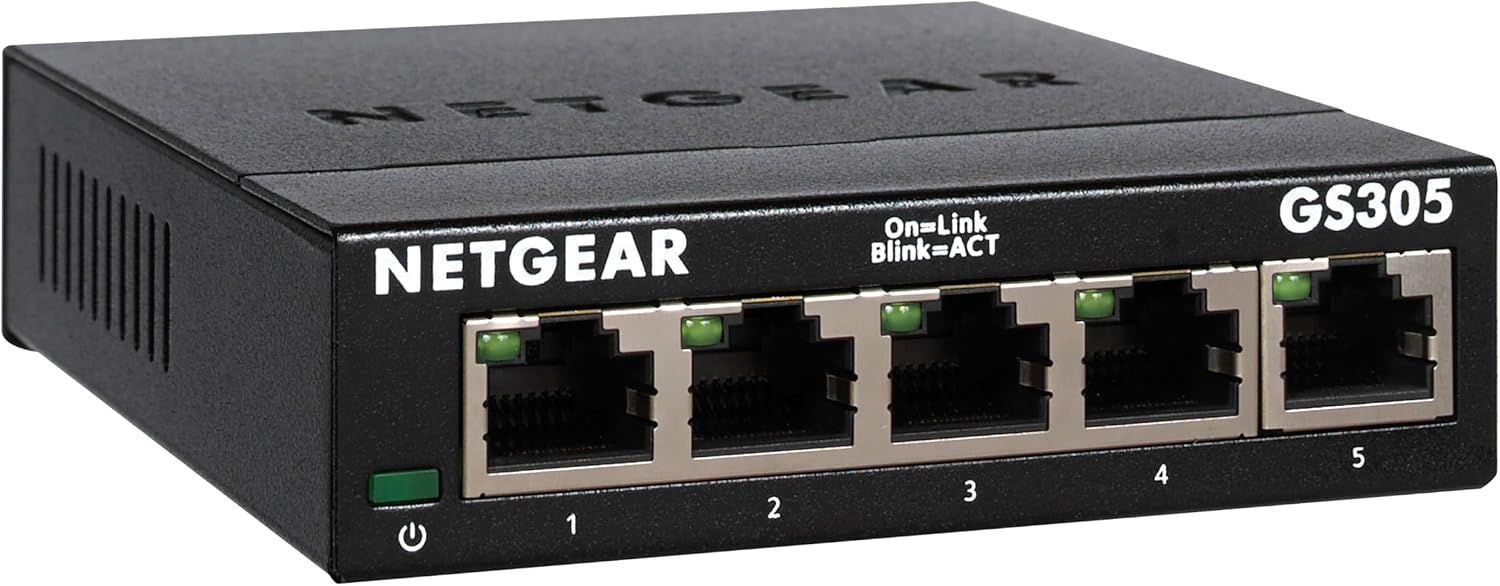 NETGEAR GS305 przełącznik sieciowy 5x Gigabit Ethernet
