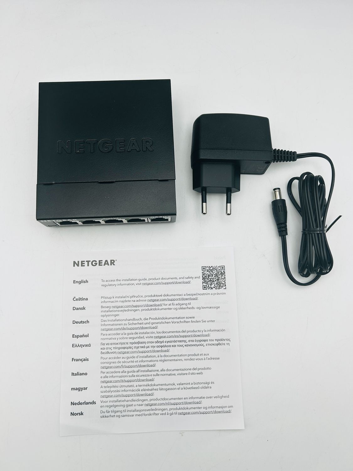 NETGEAR GS305 przełącznik sieciowy 5x Gigabit Ethernet