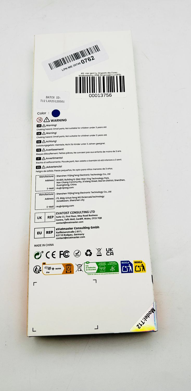 NAIXUES 4G Zegarek Inteligentny dla Dzieci z GPS i Rozmowami