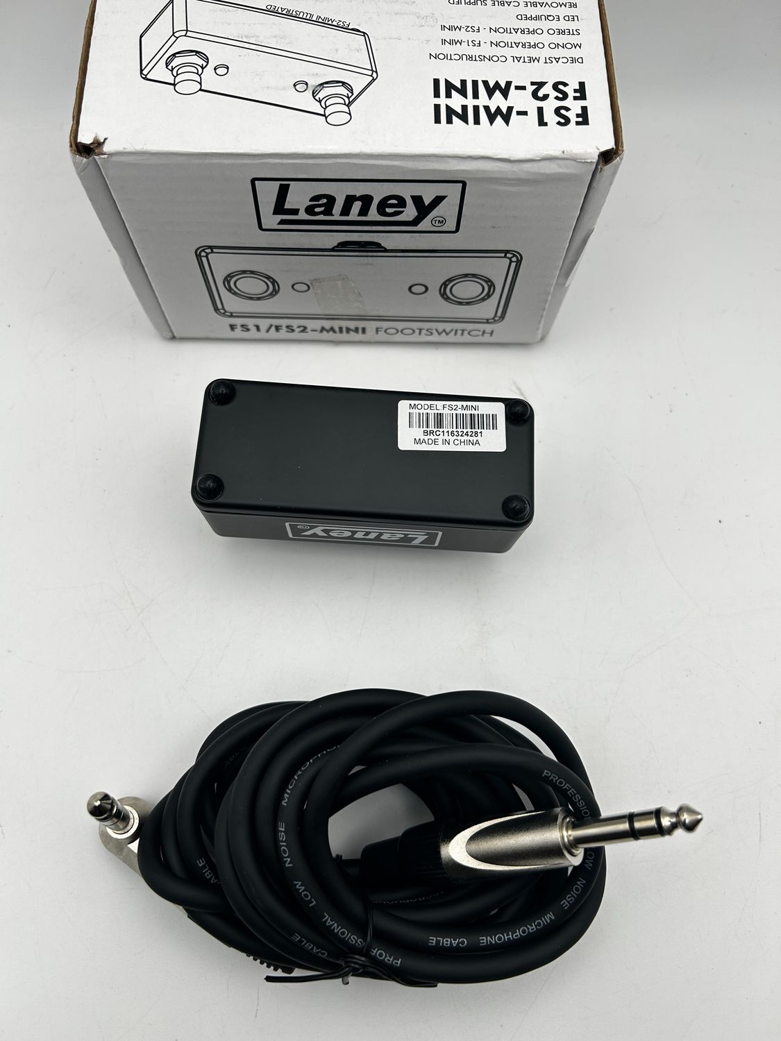 Laney FS2-MINI – podwójny przełącznik nożny mini