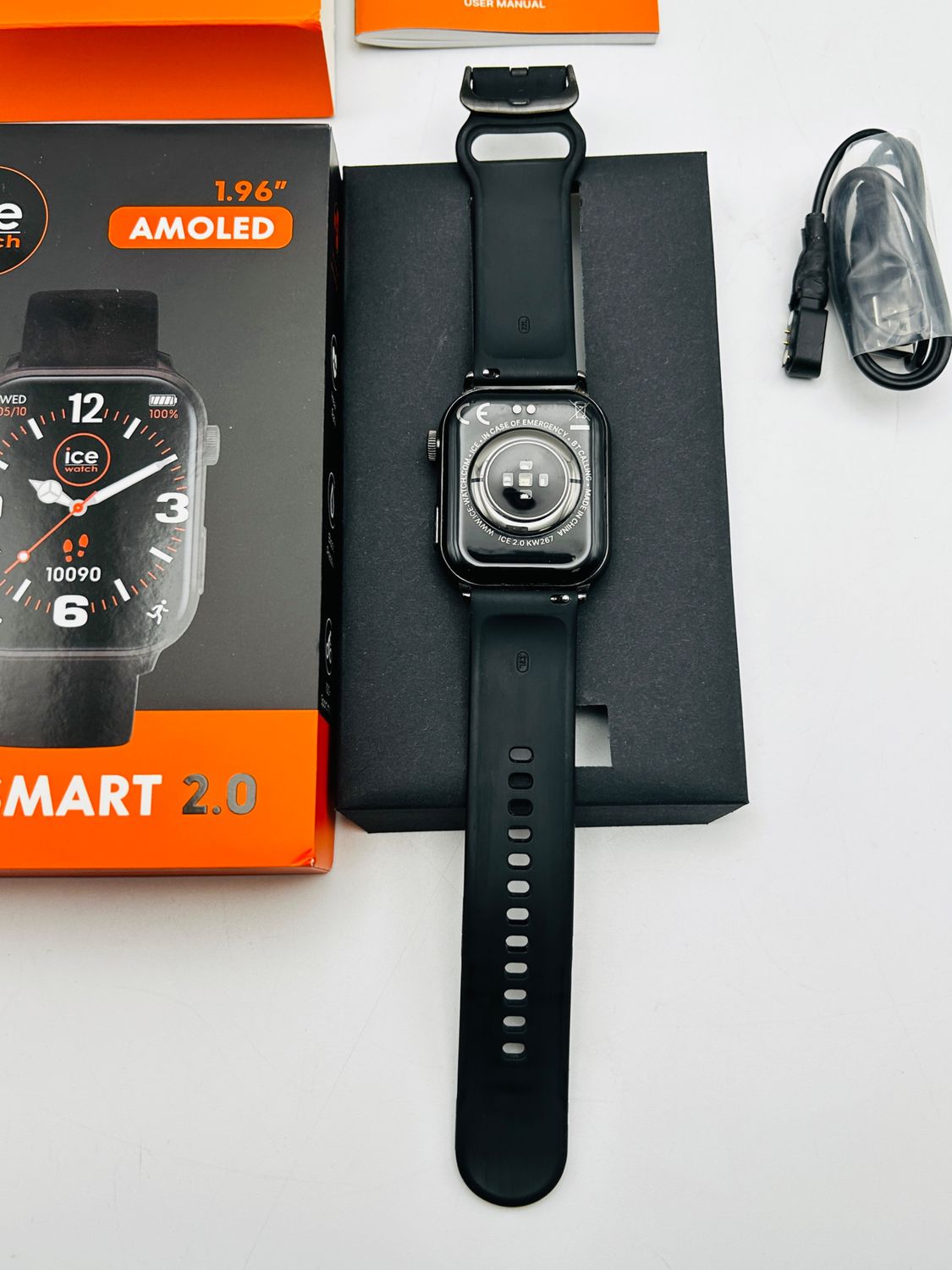 Ice-Watch ICE smart 2.0 Black zegarek smartwatch 1,96 cala