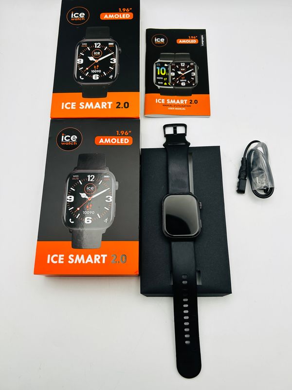 Ice-Watch ICE smart 2.0 Black zegarek smartwatch 1,96 cala