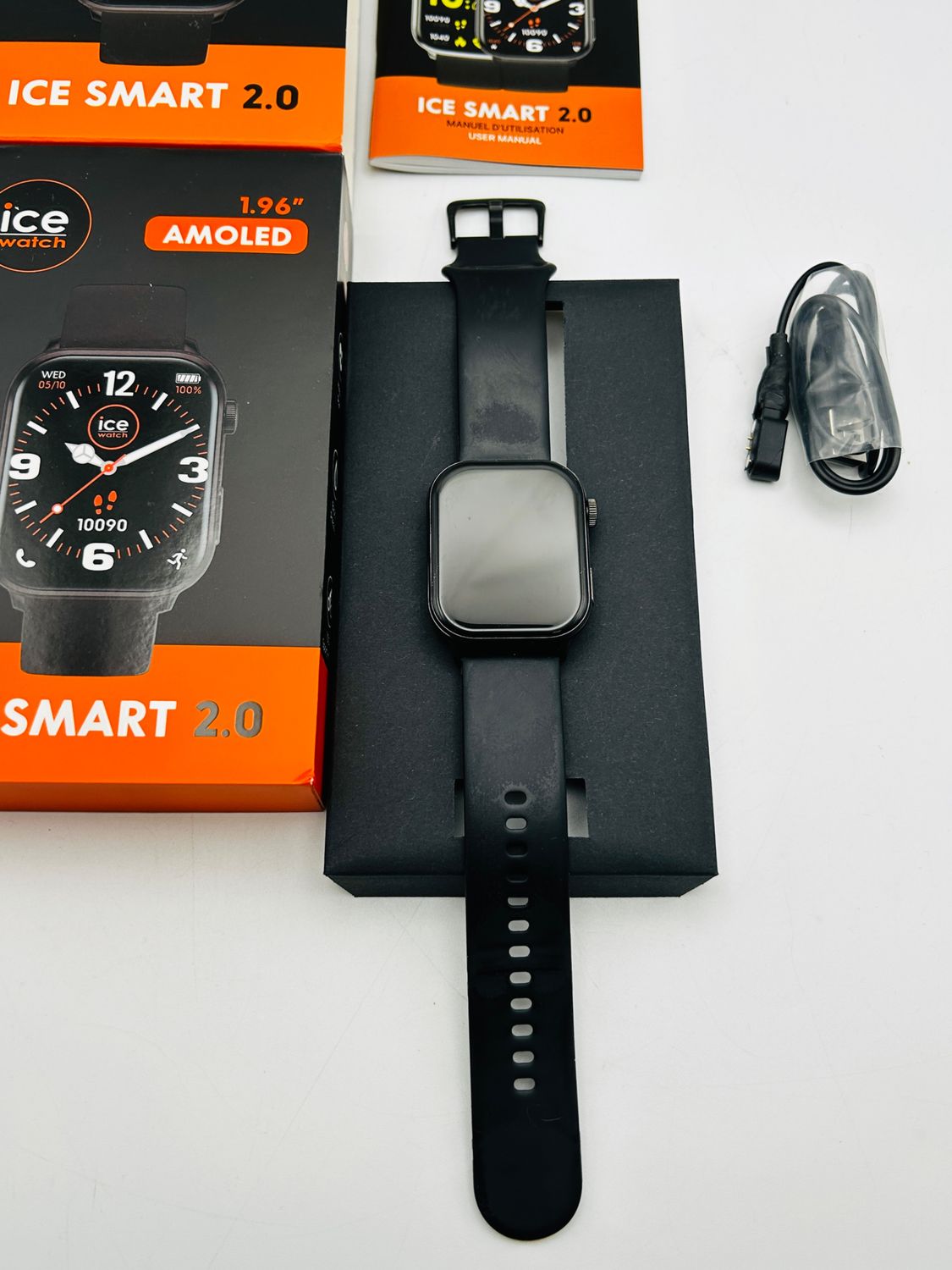 Ice-Watch ICE smart 2.0 Black zegarek smartwatch 1,96 cala