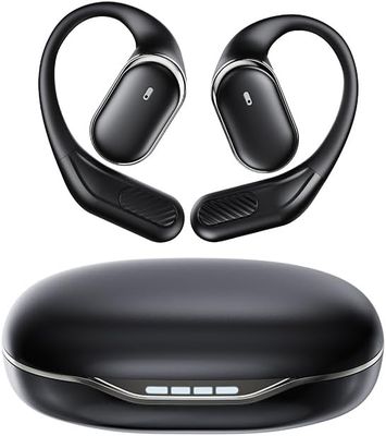 BUDZ T6 – bezprzewodowe słuchawki Bluetooth typu open‑ear (czarne)