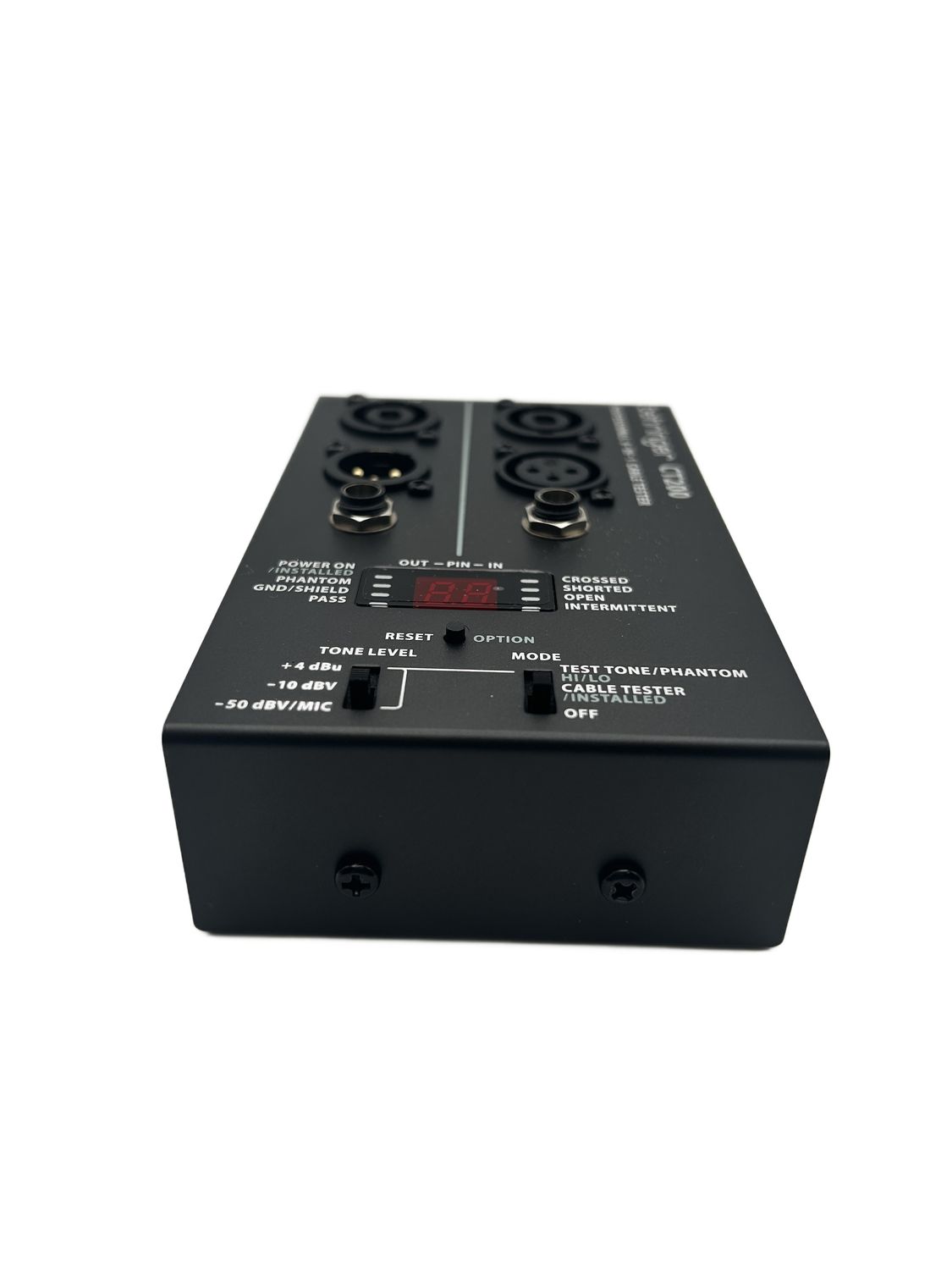 Behringer CT200 sterowany mikroprocesorowo tester kabli