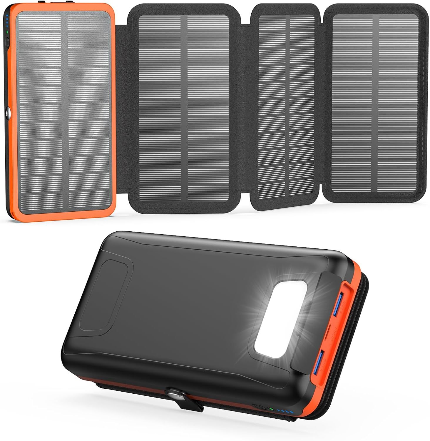 Ładowarka solarna 20000 mAh – powerbank solarny z szybkim ładowaniem 22,5 W