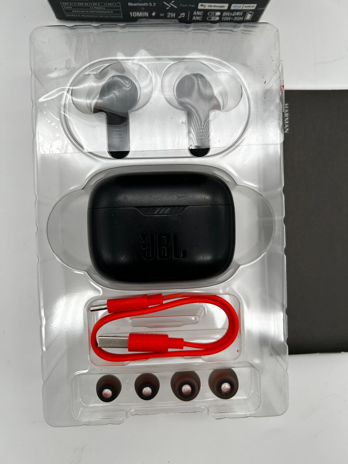 JBL Tune 230 NC TWS – bezprzewodowe słuchawki douszne, Bluetooth, dźwi
