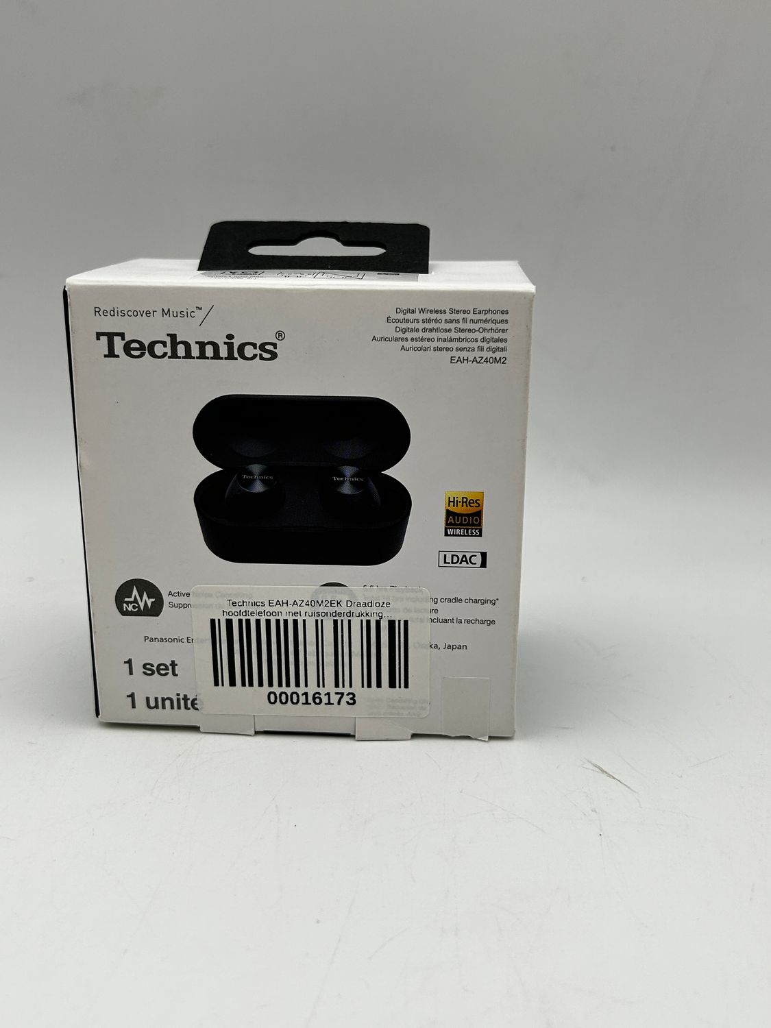 Słuchawki bezprzewodowe Technics EAH-AZ40M2EK ANC Bluetooth czarne