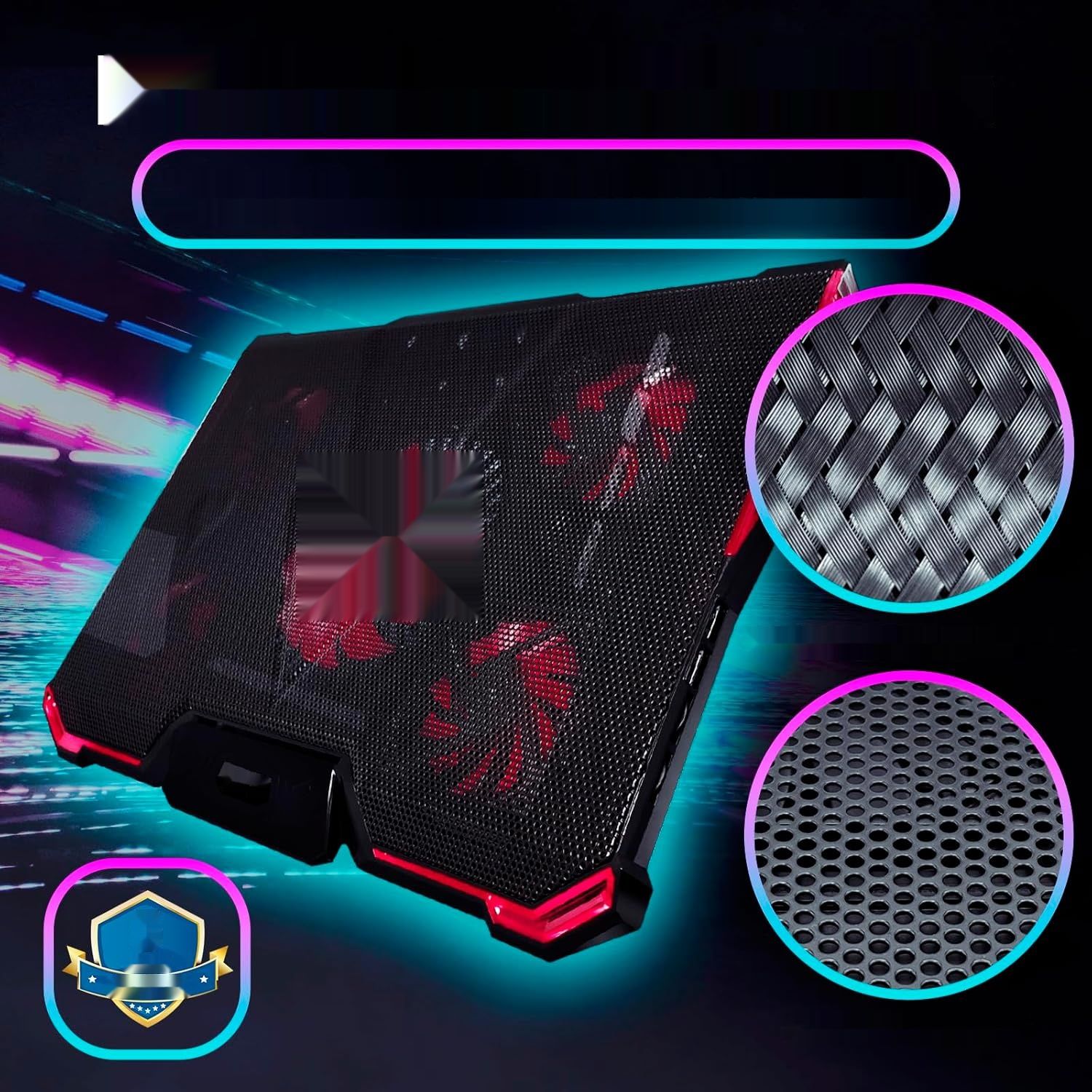 KLIM Cyclone – Chłodzenie do laptopa – NOWE – Stojak – Maksymalne chłł