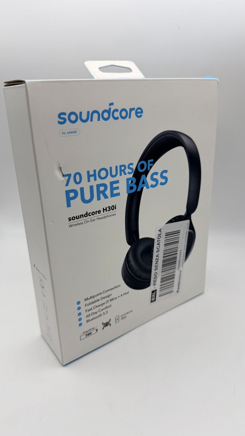 Soundcore H30i – bezprzewodowe słuchawki on-ear