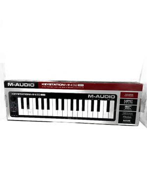 M-AUDIO Keystation Mini 32 MK3 — ultra-przenośny mini kontroler klawiaturowy