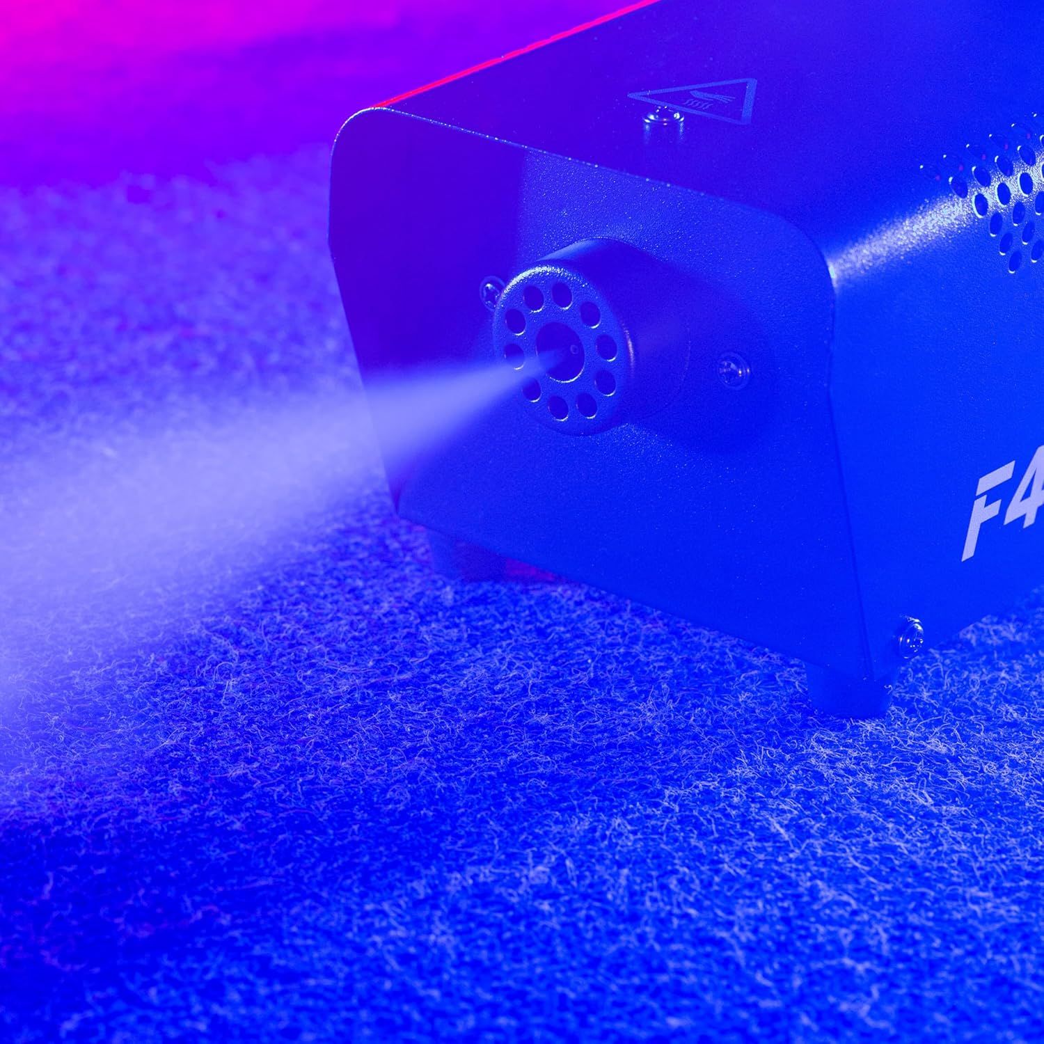 BOOMTONEDJ Maszyna do dymu F400 czarna (400 W, przewodowy pilot zdalne