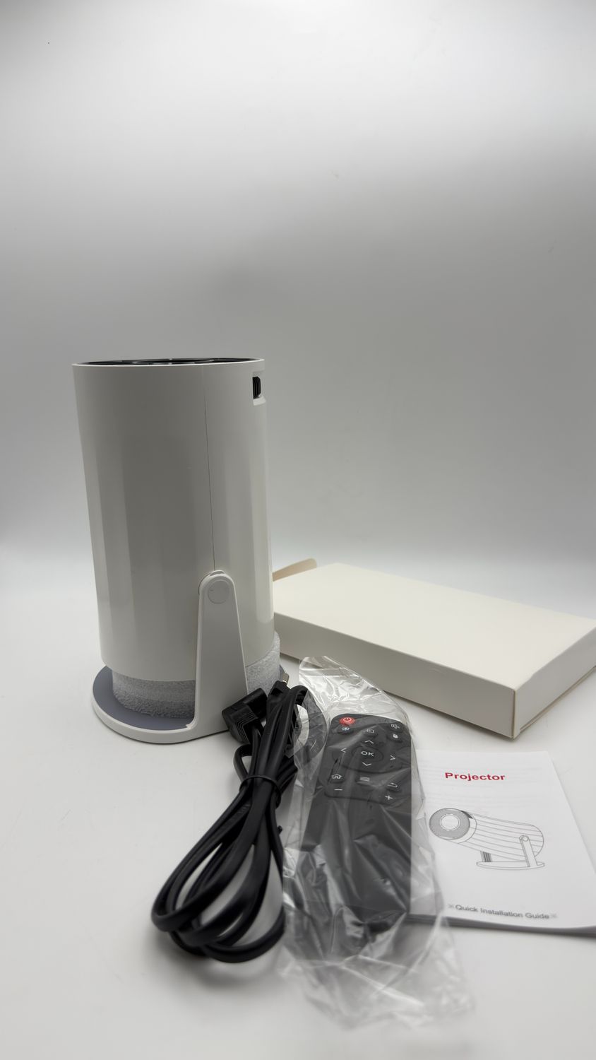 Przenośny mini projektor Ozvavzk 4K/1080p z WiFi 6 i Bluetooth 5.2