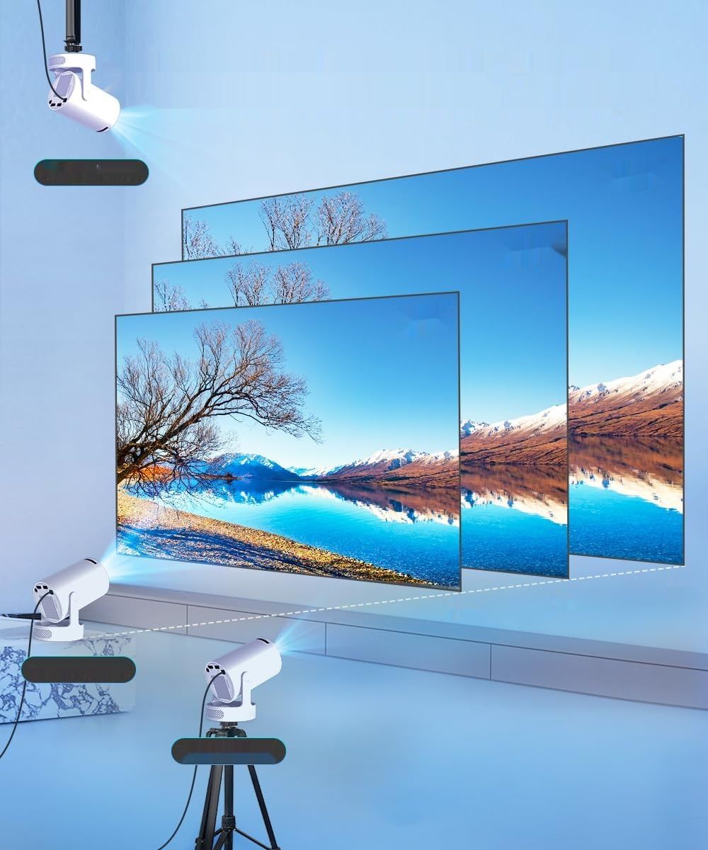 Magcubic HY300 pro+ Mini Projektor 4K z WiFi 6 i Bluetooth 5.4