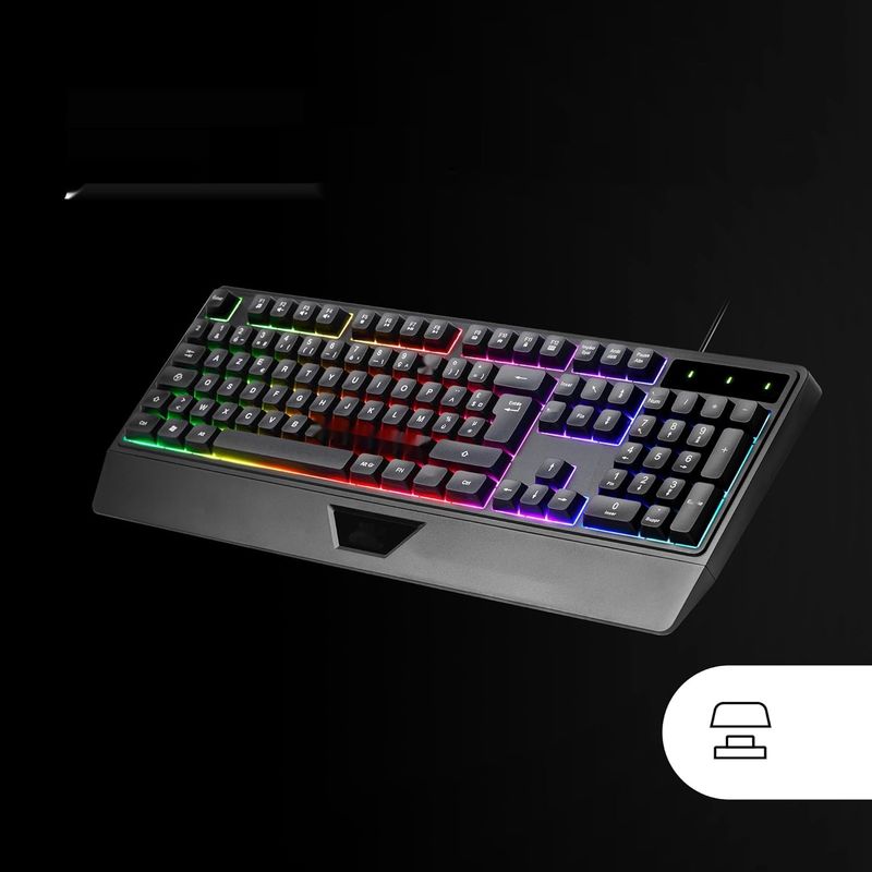 Mars Gaming MCP124PRO, hiszpańska wersja językowa, zestaw gamingowy 4w